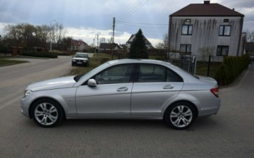 Mercedes Klasa C W204 Limuzyna 1.8 180 K 156KM 2008 Mercedes-Benz Klasa C 1.8B Kompresor 100 TYS KM Super Stan Sprowadzony Opl, zdjęcie 6
