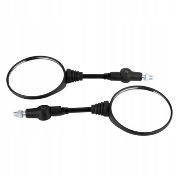 КРУГЛЫЕ РЕГУЛИРУЕМЫЕ СКЛАДНЫЕ ЗЕРКАЛА M10 2ШТ