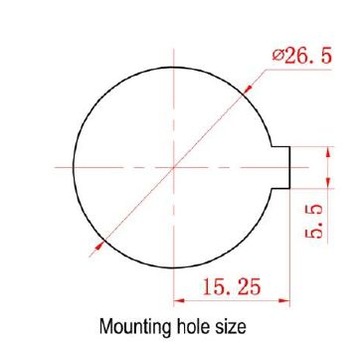 Кнопка переключения автомобиля для 3-контактного аккумулятора 28 мм.