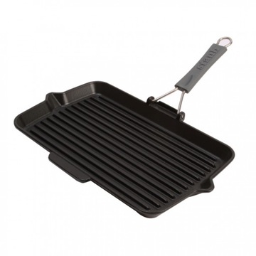 Patelnia grillowa STAUB 34 cm żeliwna