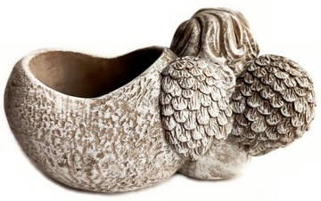 ЦВЕТОЧНЫЙ ГОРШОК АНГЕЛ КАМЕННАЯ КРЫШКА ДЛЯ ЦВЕТОЧНОГО ГОРШКА СЕРДЦЕ