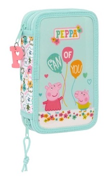 Peppa Pig piórnik dwuklapkowy 874