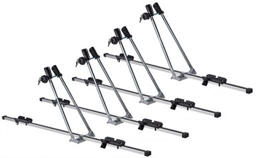 4x BAGAŻNIK DACHOWY NA ROWER UCHWYT ROWEROWY ALU