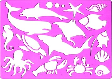 Szablon do rysowania - Koh-I-Noor - Ocean