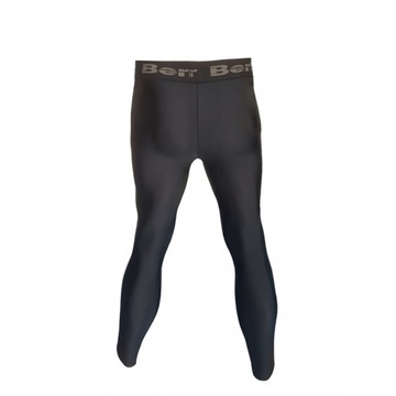 Леггинсы для тренировок BERKNER, длинные, черные.