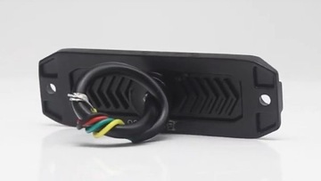 LAMPA 4 LED OSTRZEGAWCZA LAWETA POMOC STROBOSKOP