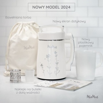 MioMat 2024 - Urządzenie do Robienia Mleka Roślinnego