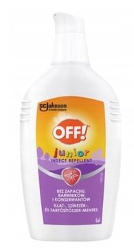 OFF - ŻEL JUNIOR - REPELENT PRZECIW KOMAROM 100ML