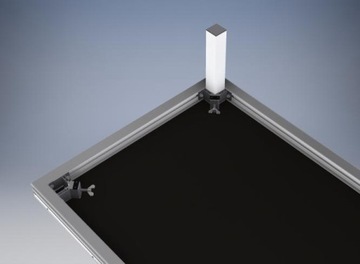 SCENA 8 PODESTÓW + NOGI 60cm + SCHODY, PRZELEWY