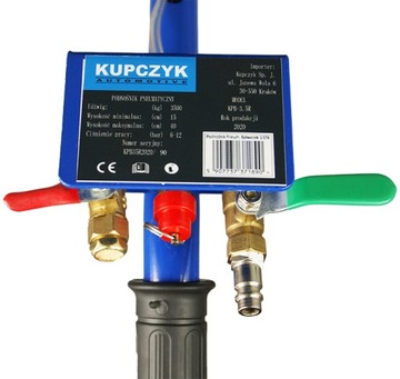 Пневматический подъемник Bałwanek 3,5 T Тони Купчик