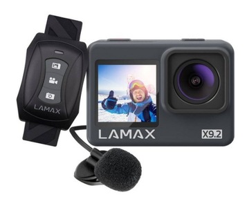 Zewnętrzna kamera sportowa LAMAX X9.2 + PILOT 4K