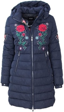 DESIGUAL FLASH kurtka granatowa hafty r.38 PH93 1