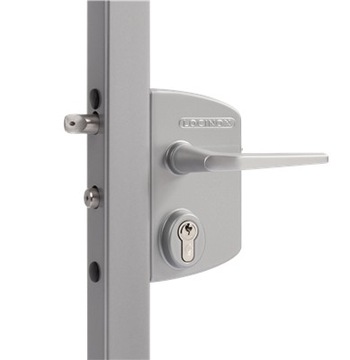 Zamek do bram furtki LAKQ6060 Locinox Premium ZILV