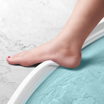 УПЛОТНИТЕЛЬНАЯ ЛЕНТА ВОДОБАРЬЕРНЫЙ ПОРОГ ДЛЯ ТУАЛЕТА и ДУША 150см БЕЛАЯ