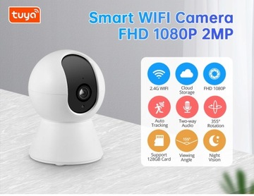 KERUI 1080P Tuya Smart Mini WiFi IP-камера для помещений