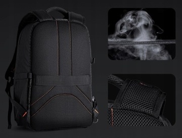 Легкий, вместительный фоторюкзак объемом 18 л K&F Concept Beta V3 черный KF13.140