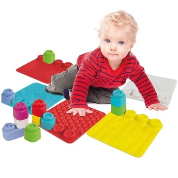ПРОТИВОСКОЛЬЗЯЩИЙ КОВрик SENSORY PATH SOFT CLEMMY BLOCKS
