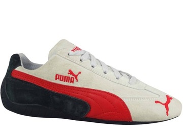 *POWYSTAWOWE, STARE* PUMA SPEED CAT BUTY DAMSKIE SKÓRZANE SZARE *WYPRZEDAŻ*