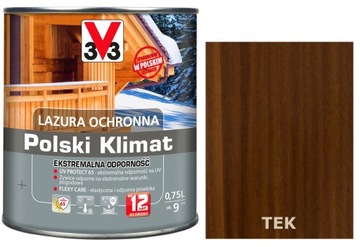 Lazura V33 Polski Klimat 12 LAT Tek 750ml