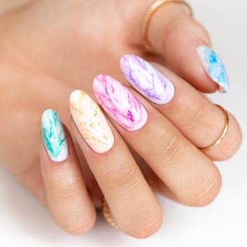 Molly Lac Water Ink akwarela do zdobień paznokci Nr20 Hema free różowa