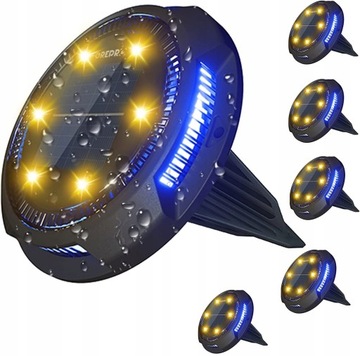 Lampy SOLARNE naziemne solar led szt.6 GREPRO