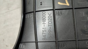 KIA RIO 2018 DÍL DESKY ROZDĚLOVACÍ SPODEK