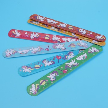 24 шт. БРАСЛЕТ ЕДИНОРОГА ДЕКОРАТИВНЫЕ ЛЕНТЫ БРАСЛЕТ ПВХ ДЛЯ БИ ПОДАРКОВ