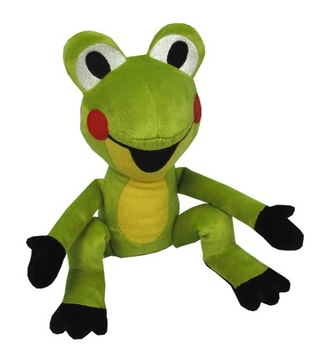 KRECIK CZESKI MASKOTKA ŻABKA PLUSZAK ZABAWKA 20 CM