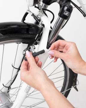 ТОРМОЗНЫЕ КОЛОДКИ V-BRAKE ДЛЯ ВЕЛОСИПЕДА, КОМПЛЕКТ ИЗ 2 КОЛЕС