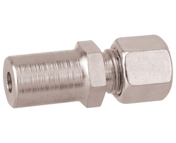 Adapter gazowy RST10 x RVS8 króciec rurowy