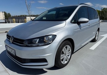 Volkswagen Touran III 1.5 TSI EVO 150KM 2021 Volkswagen Touran salon PL FV VAT 23 bezwypadkowy 1.5 Benzyna 150KM