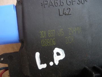 ДВЕРНОЙ ЗАМОК ЛЕВОГО ПЕРЕДНЕГО СИДЕНИЯ ALTEA GOLF V 3D1837015 9PIN ФУНКЦИОНАЛЬНЫЙ