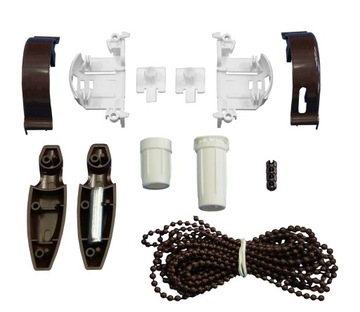 MECHANIZM NAPĘD DO ROLETY W KASECIE BESTA BRĄZ P