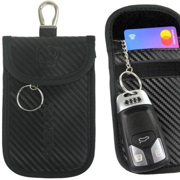ETUI KLUCZYKI KARTY KLATKA FARADAYA KEYLESS MARPOL