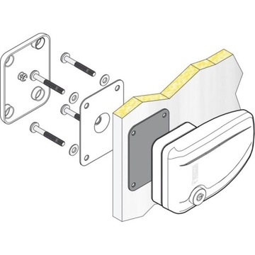 Safe Door 3 Белая защита двери W-wa