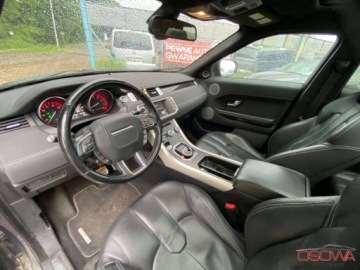 Land Rover Range Rover Evoque I SUV Coupe 2.0 Si4 240KM 2012 Land Rover Range Rover Evoque 2.0benz. 4x4 max opcja automat sliczny bezwy, zdjęcie 30