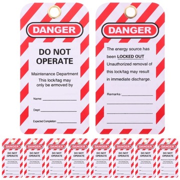 КОМПЛЕКТЫ ПРЕДУПРЕЖДЕНИЯ ЗАМКА TAGOUT LOCK ОБОРУДОВАНИЕ