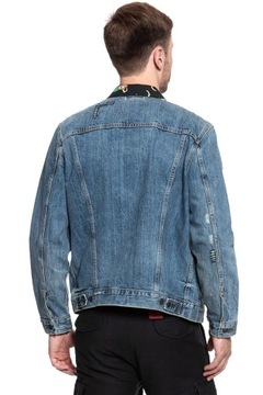 Męska kurtka jeansowa Levi's TRUCKET JEANS HULAHULA XL