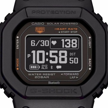 Zegarek Casio G-Shock Move z pulsometrem czarny