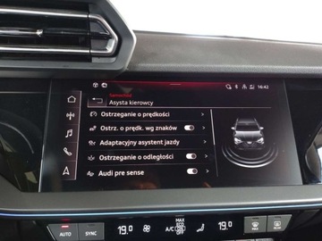 Audi A3 8Y Sportback 1.5 35 TFSI 150KM 2024 Audi A3 Sportback AUDI A3 Sportback 35TFSI S tronic 1.5 Benzyna 150KM, zdjęcie 33