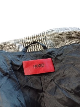 HUGO BOSS PŁASZCZ MĘSKI 52 WEŁNA