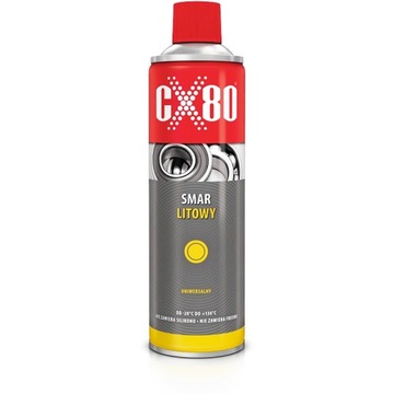 CX80 SMAR LITOWY UNIWERSALNY AEROZOL SPRAY 500ml