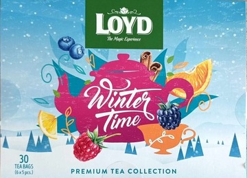 Loyd WINTER TIME Zestaw HERBAT 3 Smaki ZIMOWA 30tb