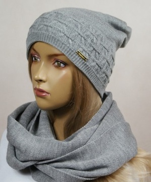 КОМПЛЕКТ ШАПКА без помпона + ЮБКА №38