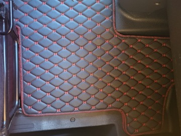Ковры Renault Master Автобус Renault Master Кожаные стеганые ковры OPEL MOVANO ПОЛКА