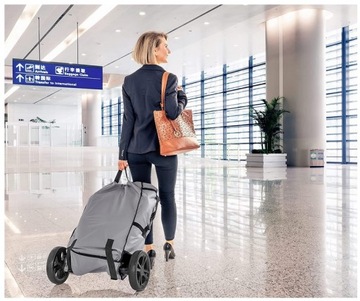 Torba transportowa podróżna na wózek do samolotu pokrowiec na wózek