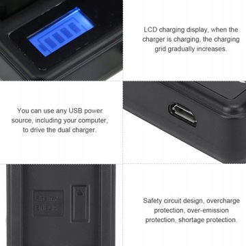 USB-ЗАРЯДНОЕ УСТРОЙСТВО ДЛЯ ЖК-ДИСПЛИЯ ДЛЯ NIKON D5100 D3100 D3200