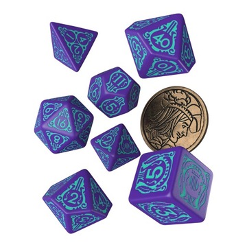 Kości RPG Wiedźmin Jaskier Pół Wieku Poezji