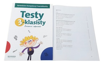 Sprawdzian kompetencji Testy 3-klasisty Ćwiczenia i odpowiedzi OPERON
