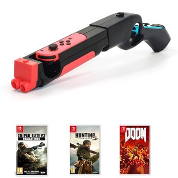 PISTOLET STRZELBA DO GIER SWITCH PROFESJONALNY